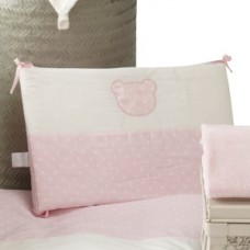 PREMAMAN Обиколник за креватче Little bear pink