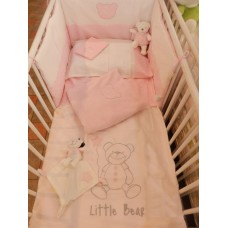 PREMAMAN Плик за завивка Little bear pink