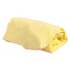 DUSITEX Едноцветен долен чаршаф за кошара/легло с ластик  70/140см: цвят -жълт